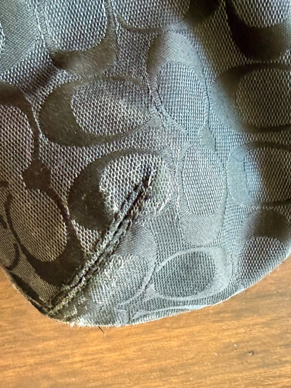 Coach Women's Soho Signature Buckle Flap Shoulder Bag - Black - F15203 - Picture 6 of 14